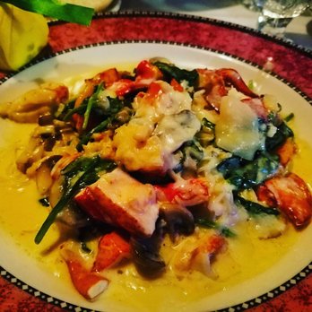 Old Village Inn - Lobster pasta special - Desserts Near Me - Ogunquit, Maine Old Village Inn - Lobster pasta special - Desserts Near Me - Ogunquit, Maine