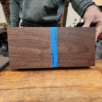 Ironwood Mills - Their stained walnut sample - Furniture Stores Near Me - Phoenix, Arizona
