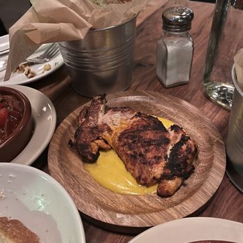 Barcelona Westside Ironworks - Chicken thigh with Aji Amarillo sauce - Tapas/Small Plates Near Me - Atlanta, Georgia