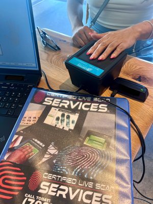 Fingerprinting Services - At Certified Live Scan Services, we offer a mobile digital fingerprinting unit for your convenience. We come to your place of business to assist with all your fingerprinting needs. Whether you require a background check for a job application, church volunteer programs, child adoption, immigration background checks, or other reasons, we can help roll your fingerprints!