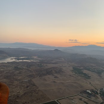 Compass Balloons - Early morning view - Hot Air Balloons Near Me - Temecula, California