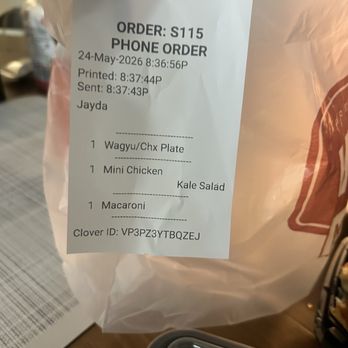 Wagyu Meat And Grill - Receipt of order - Korean Near Me - Buena Park, California Wagyu Meat And Grill - Receipt of order - Korean Near Me - Buena Park, California