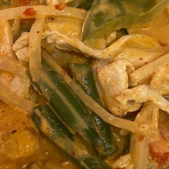 Palm Thai - Red Curry Dinner (with noodles) - Thai Near Me - Tampa, Florida Palm Thai - Red Curry Dinner (with noodles) - Thai Near Me - Tampa, Florida