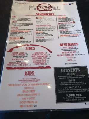 Menu photo 6 Pubgrill Cutler Bay, FL