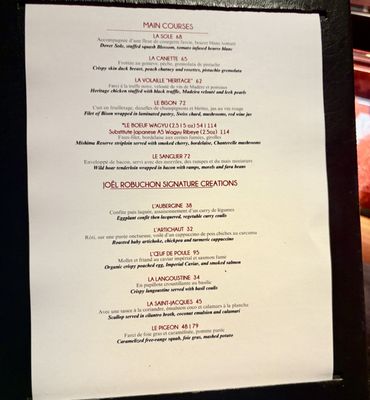Menu photo 8 L'Atelier de Joel Robuchon Miami, FL Menu photo 8 L'Atelier de Joel Robuchon Miami, FL