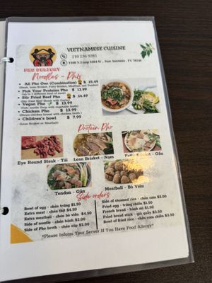 Menu photo 3 Pho Delight San Antonio, TX
