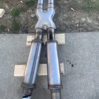 Extreme Exhaust Mufflers - Had to cut this exhaust apart because it was leaking everywhere. 0/5 garbage work Chris - Windshield Installation & Repair Near Me - Brooklyn Park, Maryland
