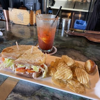 Triple Crown Tavern - Crown club sandwich - New American Near Me - Huntington Beach, California