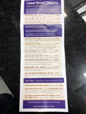Menu photo 1 Great Harvest Bread Katy, TX Menu photo 1 Great Harvest Bread Katy, TX