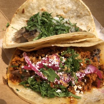 Taco Bamba - My two tacos- one langua and one taco bamba taco. - Tacos Near Me - Rockville, Maryland