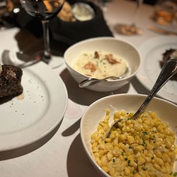 Ocean Prime - Garlic Mashed potato, corn side - Seafood Near Me - Washington, DC, District of Columbia