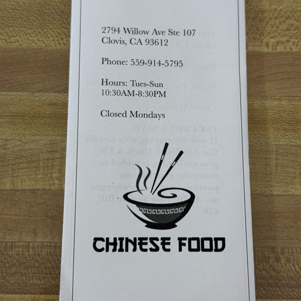 i-Kitchen - Hour Info - Chinese Near Me - Clovis, California