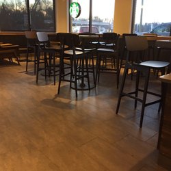 Starbucks - New furniture.