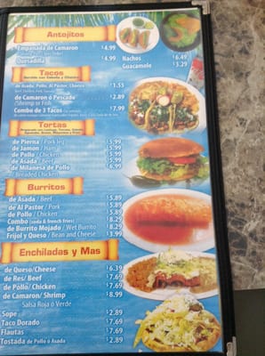 Menu photo 5 Mariscos Isla Del Pacifico Pomona, CA