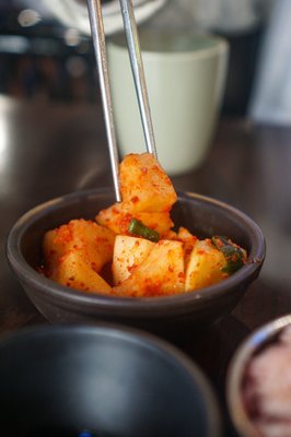 Traditional Korean Beef Soup by null