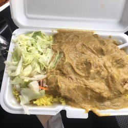 Taste of India - Chicken Korma - awesomely thick and huge portions! Be careful though: like most authentic curry, there are bones to pick through