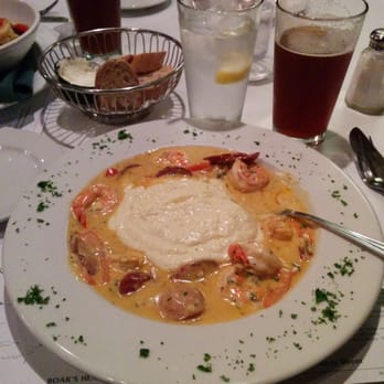 Boars Head Grill - The Grits & Shrimp. - Seafood Near Me - Savannah, Georgia