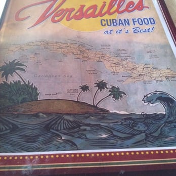 Versailles - Menu. - Cuban Near Me - Encino, California