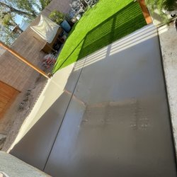 ACG Construction - Concrete job completed call us to schedule yours