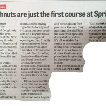 Sprinkles Donuts - Donuts Near Me - Hudsonville, Michigan Sprinkles Donuts - Donuts Near Me - Hudsonville, Michigan