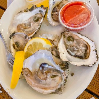 Surf Rider Grill - Raw Oysters Half Dozen - New American Near Me - Virginia Beach, Virginia Surf Rider Grill - Raw Oysters Half Dozen - New American Near Me - Virginia Beach, Virginia