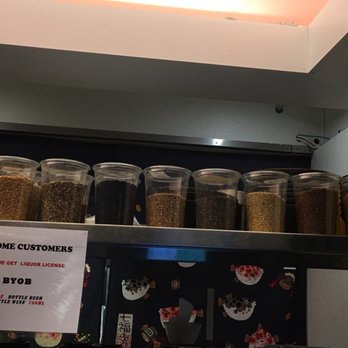 Kameya Ramen & Sushi - Look at all those spices - Ramen Near Me - Chicago, Illinois