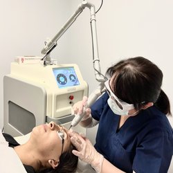 iHealth Medical Weight Loss & Aesthetics Center - PicoWay Laser is effective for treating dark spots, acne scars, large pores, uneven skin tone & texture, fine lines, tattoo removal, + more!