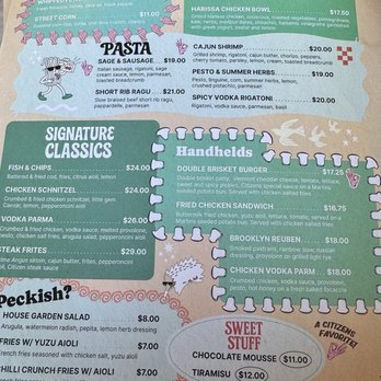 Citizen All Day - Restaurant, Cafe & Deli - Dinner menu - Australian Near Me - Austin, Texas