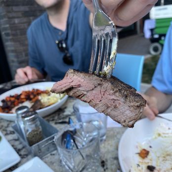 STIR Charlotte - "Medium rare" steak aka a brick - New American Near Me - Charlotte, North Carolina STIR Charlotte - "Medium rare" steak aka a brick - New American Near Me - Charlotte, North Carolina