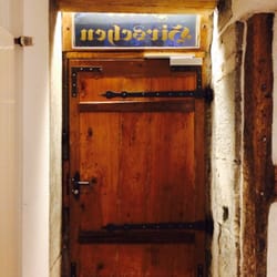 Hirschen - The door at the hotel