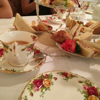 Lisa's Tea Treasures - Another view of the three tier set - Tea Rooms Near Me - Los Altos, California Lisa's Tea Treasures - Another view of the three tier set - Tea Rooms Near Me - Los Altos, California