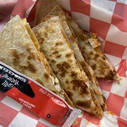 Curbside Quesadilla - Philly quesadilla with chicken