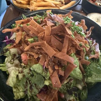 The Butcher's Grille - Fattoush salad - Middle Eastern Near Me - Houston, Texas The Butcher's Grille - Fattoush salad - Middle Eastern Near Me - Houston, Texas