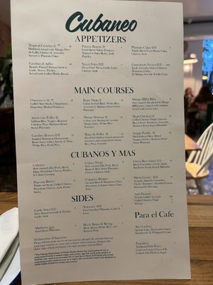 Menu photo 1 Cubaneo Chicago, IL