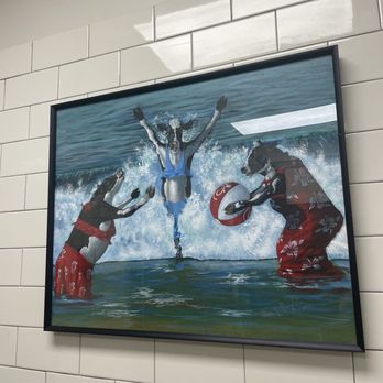 Chick-fil-A - Bathroom art - Fast Food Near Me - San Diego, California