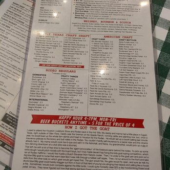 Rodeo Goat - Drinks - Burgers Near Me - Houston, Texas Rodeo Goat - Drinks - Burgers Near Me - Houston, Texas