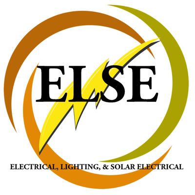 Electrical, Lighting & Solar Electrical Logo