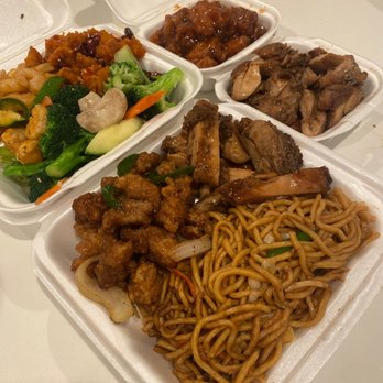 Sichuan Pepper Express - 2x Combo 3: 1 side and 3 entrees - Chinese Near Me - Houston, Texas