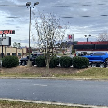 Cook Out - Plenty of room for a truck and trailer - Burgers Near Me - Sanford, North Carolina