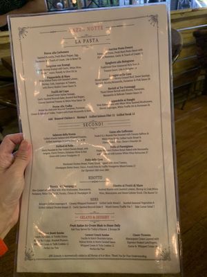 Menu photo 8 Pazza Notte New York, NY Menu photo 8 Pazza Notte New York, NY