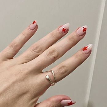 Adir Nails and Spa - Gel X extensions with nail art - Nail Salons Near Me - New York, New York