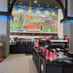 Wawa - The coffee section at Wawa
