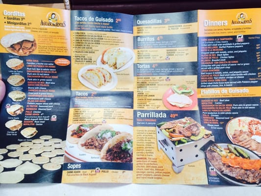 Menu photo 5 Gorditas Aguascalientes Cicero, IL
