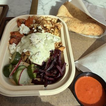 Brassica - Chicken and Hummus Meal - Mediterranean Near Me - Shaker Heights, Ohio Brassica - Chicken and Hummus Meal - Mediterranean Near Me - Shaker Heights, Ohio