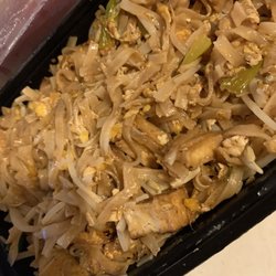 Taste of Asia - Tofu pad Thai (pretty good) they put the peanuts separate so that's appreciated.