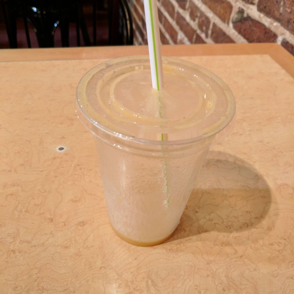 Jupiter House - Pluto's Peaches = gone in 60 seconds. Too good! - Coffee & Tea Near Me - Denton, Texas Jupiter House - Pluto's Peaches = gone in 60 seconds. Too good! - Coffee & Tea Near Me - Denton, Texas