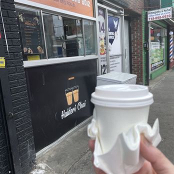 Haideri Chai - $5 Saffron Kashmiri Chai - Coffee & Tea Near Me - Queens, New York