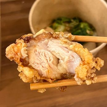 ACRE - Chicken Karaage Japanese Fried Chicken 6pcs /GF *Shoyu-Koji Mayonnaise on the top - Breakfast & Brunch Near Me - Brooklyn, New York