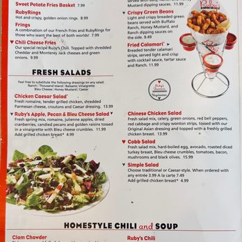 Ruby's Diner - Menu Page 2 - Burgers Near Me - Newport Beach, California Ruby's Diner - Menu Page 2 - Burgers Near Me - Newport Beach, California