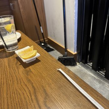 Kona Grill - Columbus - Broom and dustpan way too close to our table. The restaurant was NOT crowded. I didn't even understand why they wedged us here - Sushi Bars Near Me - Columbus, Ohio Kona Grill - Columbus - Broom and dustpan way too close to our table. The restaurant was NOT crowded. I didn't even understand why they wedged us here - Sushi Bars Near Me - Columbus, Ohio